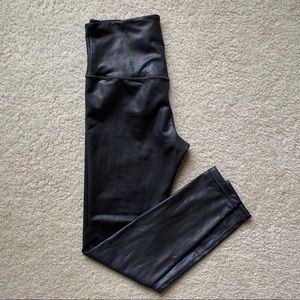 Athleta Full Length Ultra High Rise Shimmer Tight